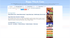 Desktop Screenshot of happywheelsgame.com